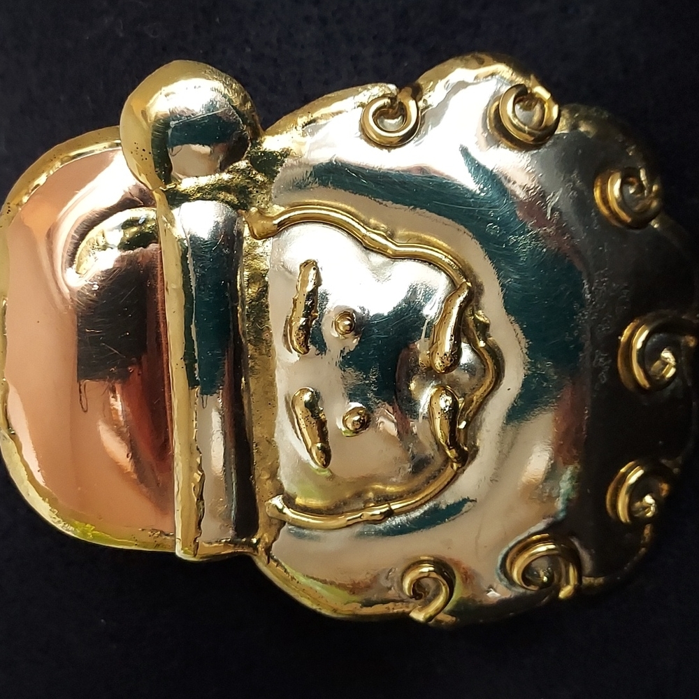 Lg Chunky Santa Brooch/Pendant